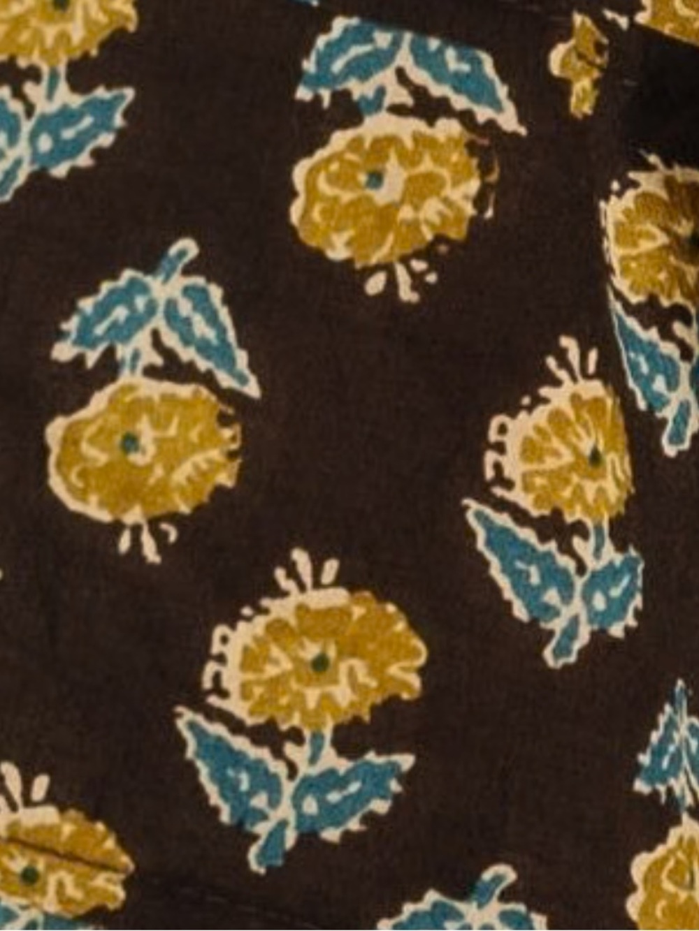 Citrus Flower Fields Mixed Print Dress - Picture 4 of 9